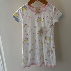 Colorful Rainbow Print Dress TBBC NWT size 4T